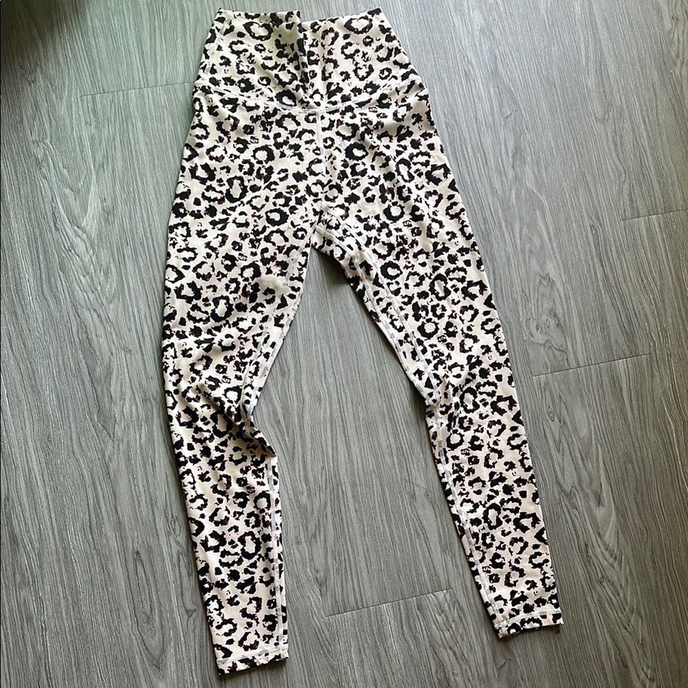 Leopard Print High-Waisted Leggings